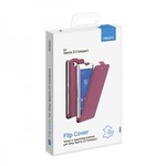 Чехол Flip Cover и защитная пленка для Sony Xperia Z3 Compact Deppa  (фиолетовый, магнит)