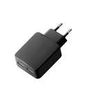 Сетевое зарядное устройство 2 USB  Deppa  (3.4A, черный, Ultra)