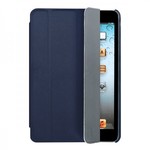 Чехол-подставка Ultra Cover PU и защитная пленка для Apple iPad mini Deppa  (синий)