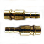 Фитинг-переходник  QE ( Ergus ) EQ-6, соединение папа EURO - папа елочка 6 мм, ( 2 шт ) Quattro elementi 