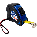 Рулетка Комфорт (8м x 25мм) обрезиненный корпус КОБАЛЬТ 646-805