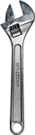 Ключ разводной КОБАЛЬТ 250 мм, CR-V (1 шт.) блистерCR-V (1 шт.) подвес (250 мм, CR-V, 1 шт., блистер)