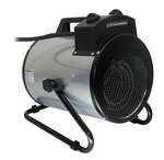Нагреватель воздуха электрический QUATTRO ELEMENTI QE-5000 ETN  (2.5 / 5кВт, 220В, 500 м3/час) — цилиндр