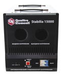 Стабилизатор напряжения QUATTRO ELEMENTI Stabilia 15000 (15000 ВА, 140-270 В, 24 кг, байпас)