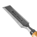 Стамеска плоская КОБАЛЬТ 26 х 140 мм, CR-V, деревянная рукоятка (1 шт.)  подвес (1 шт., подвес)