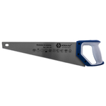 Ножовка по дереву КОБАЛЬТ 450 мм, шаг 3,5 мм/ 7 TPI, закаленный зуб,3D-заточка, двухкомпонентная рукоятка, чистый рез