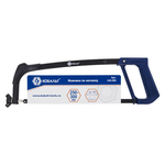 Ножовка по металлу КОБАЛЬТ 250 - 300 мм алюминиевая рукоятка,металлическая рамка с упором