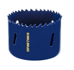 Коронка биметаллическая ПРАКТИКА  64 мм (2 1/2"), (1шт), клипса (64мм, 2 1/2", клипса)