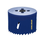 Коронка биметаллическая ПРАКТИКА  64 мм (2 1/2"), (1шт), клипса (64мм, 2 1/2", клипса)