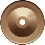 Чашка твёрдосплавная ПРАКТИКА 180 х 22 мм наклонный, зерно #24 мелкое (180х22мм)