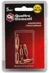Наконечник токосъемный QUATTRO ELEMENTI M6x28   1.2 мм (5 шт) в блистере, для горелки полуавтомата