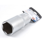 Головка торцевая глубокая КОБАЛЬТ 1/2", 24 мм, Cr-V(1 шт.) подвес