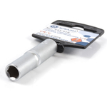 Головка торцевая глубокая КОБАЛЬТ 1/4", 7 мм, Cr-V(1 шт.) подвес