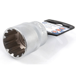 Головка торцевая универсальная КОБАЛЬТ 1/2", 27 мм, SPLINE Cr-V(1 шт.) подвес