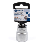 Головка торцевая КОБАЛЬТ 1/2", 24 мм, Cr-V(1 шт.) подвес