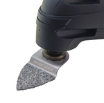 Насадка для МФИ ПРАКТИКА шлифовальная двусторонняя дельта, узкая, HM, по плитке и дереву, 35 мм