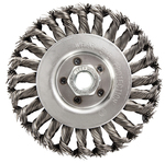 Кордщетка для МШУ радиальная витая ПРАКТИКА 150 мм, М14