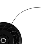 Корд триммерный на катушке DDE "Hard line" (круг армированный , 2,4 мм х 180 м, серый/красный)