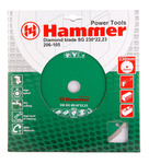 Диск алм. Hammer Flex 206-105 DB SG  230x22мм сегментный ПРАКТИКА 