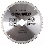Диск пильный Hammer Flex 205-301 CSB AL  210мм*80*30/20мм по алюминию ПРАКТИКА 