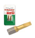 Бита Hammer Flex 203-139 PB SL-1,2*6,5 25мм  TIN, 1шт. ПРАКТИКА 