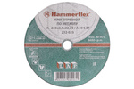 230 x 2.5 x 22,23 A 30 S BF Круг отрезной Hammer Flex 232-023  по металлу ПРАКТИКА 