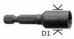 Головка BOSCH Impact Control 10 мм, 1/4'', 1 шт. (2.608.551.020)  10x15.5x50мм, для M6, хв.1/4'', 1ш