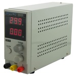 Источник питания МЕГЕОН 31605   Диапазон установки напряжения 0–30 В \ тока: 0–5 А