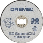 Круг отрезной DREMEL SC456B SPEED CLIC  38мм, 12шт.