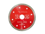 Круг алмазный SOLGA DIAMANT 10303125  turbo hard materials сплошной гранит керамогранит 125х22.23мм
