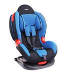Автомобильное кресло SIGER КОКОН ISOFIX КРЕС0120  синее детское 8.9кг