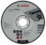 Круг отрезной BOSCH Standard for Inox 115x1,6x22 по нержав. (2.608.603.170)  115 Х 1,6 Х 22 по нерж.