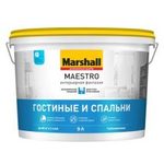 MARSHALL Краска в/д MAESTRO Интерьерная фантазия BW 9 л (нов)
