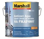 MARSHALL Грунт-эмаль ANTICORR AQUA BW 0,5 л полуглянц.