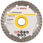 Алмазный диск BOSCH ECO Universal Turbo Ф125-22мм (2.608.615.037)  по бетону