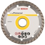 Алмазный диск BOSCH ECO Universal Turbo Ф180-22мм (2.608.615.038)  по бетону