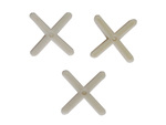 Крестики для кафеля SANTOOL 032560-025  крестики 2 5мм для кладки плитки пластмассовые 250шт