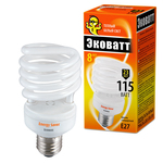 Лампа энергосберегающая ECOWATT Mini SP 23W 827 E27 тёплый белый свет  люминисцентная 50*113мм
