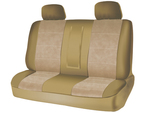 Чехол на сиденье iSky iSV-SP-04BE  на задний ряд сидений из велюра 5 предметов бежевый