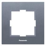 Рамка PANASONIC WKTF0801-2DG-RES Karre Plus  1м темно-серый