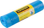 Мешок STAYER 39155-120  для мусора с завязками особопрочные голубые 120л 10шт