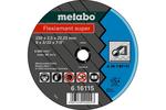 Круг отрезной METABO 616100000  абразивный отрезной круг flexiamant s 115x2.0 изогн а36т по металлу