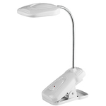 Лампа настольная ЭРА NLED-420 белая  со светодиодами LED
