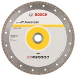 Алмазный диск BOSCH ECO Universal Turbo Ф230-22мм (2.608.615.039)  по бетону