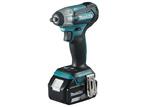 Гайковёрт аккумуляторный ударный MAKITA DTW181RFE (18 В, 180нм, 3/8", 1,5кг, 2акк.Li-ion.3Ач, кейс)