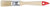 Кисть флейцевая "Оптима", натур. cветлая щетина, деревянная ручка 3/4" (19 мм) KУРС 