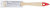 Кисть флейцевая "Оптима", натур. cветлая щетина, деревянная ручка 3/4" (19 мм) KУРС 