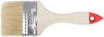 Кисть флейцевая "Оптима", натур. cветлая щетина, деревянная ручка  3" (75 мм) KУРС 