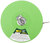 Рулетка, фибергласовая лента, зеленый пластиковый корпус 50 м FIT FINCH INDUSTRIAL TOOLS 
