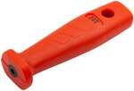 Ручка запасная для напильников пластиковая, 105 мм, круглое отверстие 4,6 мм FIT FINCH INDUSTRIAL TOOLS 